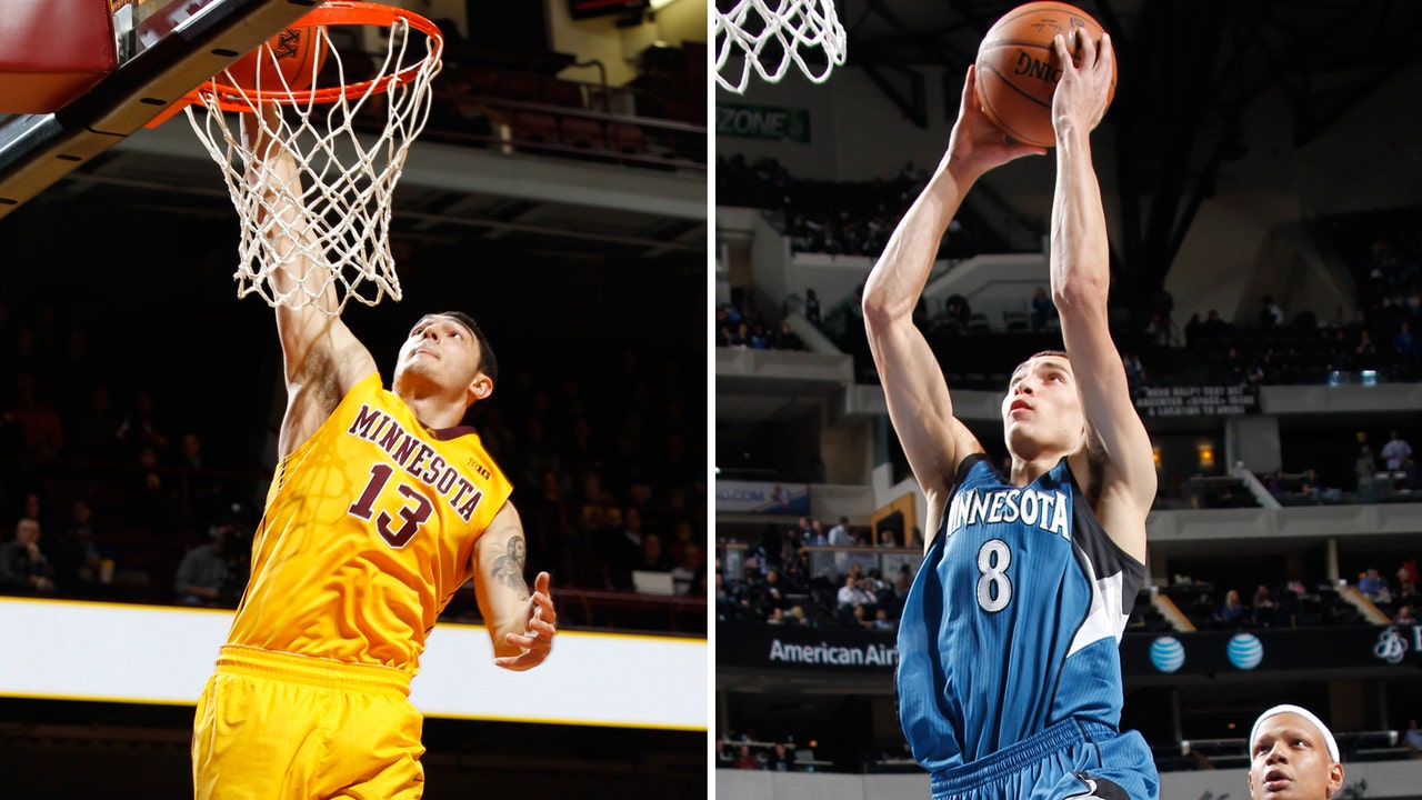 Former prep teammates Wolves' LaVine, Gophers' Martin reunited in Minnesota